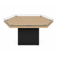Mesa de Juntas Hexa Glass Executive