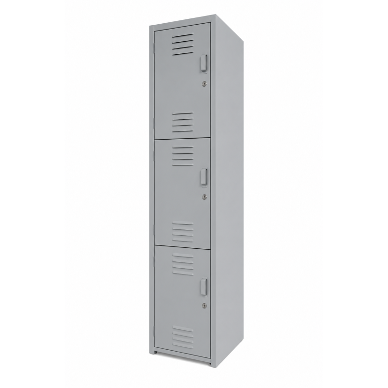Locker Metalico - 3 Puertas - Inicio - Muebles de oficina de alta calidad al mejor precio 