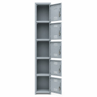 Locker Metalico - 5 Puertas