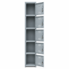 Locker Metalico - 5 Puertas