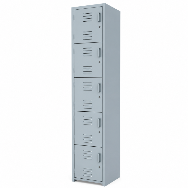 Locker Metalico - 5 Puertas - Inicio - Muebles de oficina de alta calidad al mejor precio 