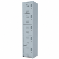 Locker Metalico - 5 Puertas