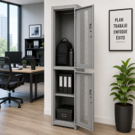 LOCKER METALICO - 2 PUERTAS