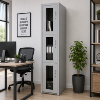LOCKER METALICO - 3 PUERTAS