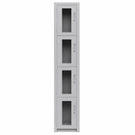 LOCKER METALICO - 4 PUERTAS