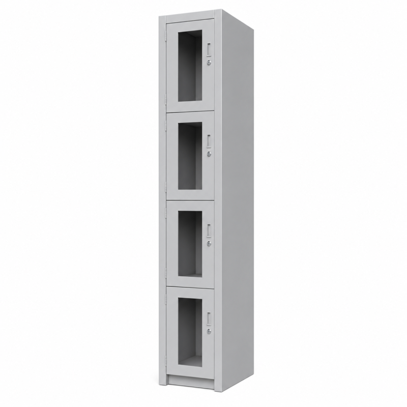 LOCKER METALICO - 4 PUERTAS - Inicio - Muebles de oficina de alta calidad al mejor precio 