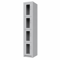 LOCKER METALICO - 4 PUERTAS
