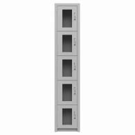 LOCKER METALICO - 5 PUERTAS