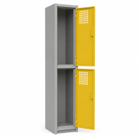Locker Color Amarillo - 2 Puertas