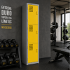 Locker Color Amarillo - 3 Puertas