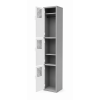 Locker Color Blanco - 3 Puertas