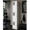 Locker Color Blanco - 3 Puertas