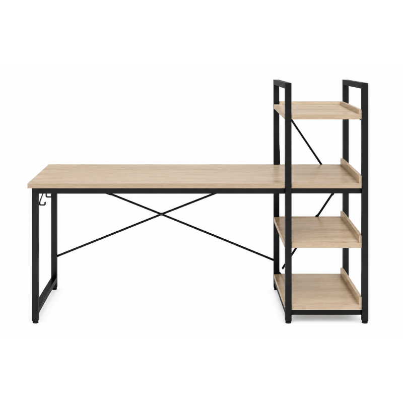 Escritorio Industrial con Librero Reversible - Inicio - Muebles de oficina de alta calidad al mejor precio 