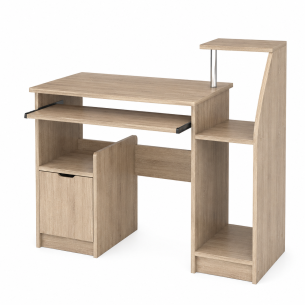 Escritorio para Home Office con Organizador Lateral VERTEX