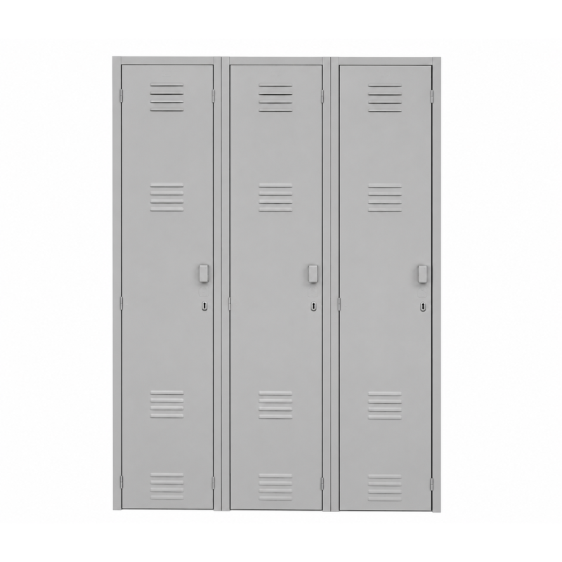 Locker Metálico de 3 Puertas INDUSTRIAL - Inicio - Muebles de oficina de alta calidad al mejor precio 