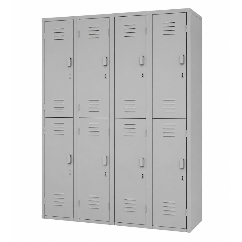 Locker Metálico de 6 Puertas INDUSTRIAL - Inicio - Muebles de oficina de alta calidad al mejor precio 