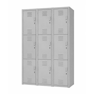 Locker Metálico de 9 Puertas INDUSTRIAL