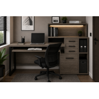 Escritorio Ejecutivo NOVA con Librero y Archivero