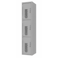 Locker métalico 3 puertas