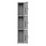 Locker métalico 3 puertas