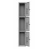 Locker métalico 3 puertas