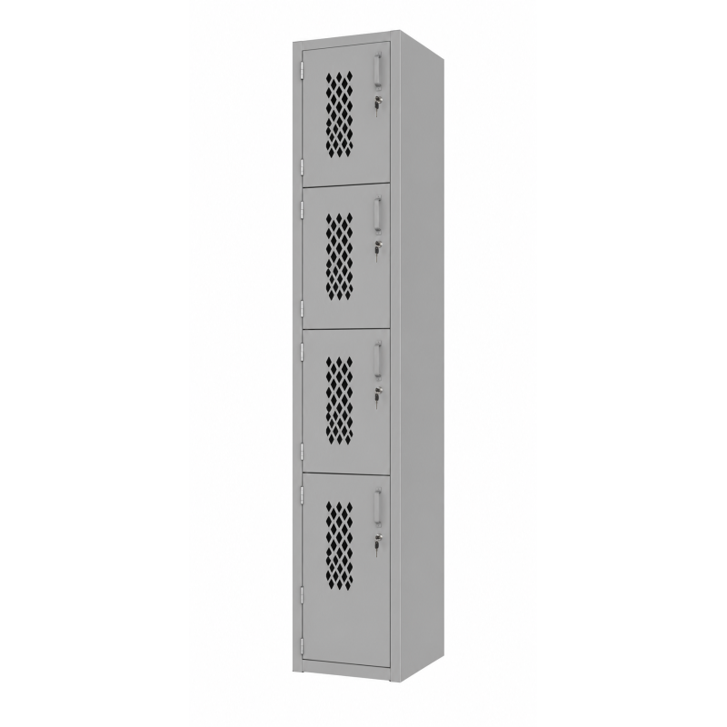 Locker Métalico 4 Puertas - Inicio - Muebles de oficina de alta calidad al mejor precio 