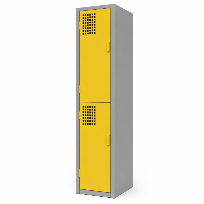 Locker Color Amarillo - 2 puertas - Inicio - Muebles de oficina de alta calidad al mejor precio 