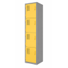 Locker Color Amarillo - 4 puertas