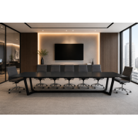 Mesa de Juntas Vector Black Infinity
