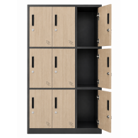 Locker de Melamina 9 Puertas NORDIK