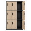 Locker de Melamina 9 Puertas NORDIK