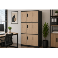 Locker de Melamina 9 Puertas NORDIK