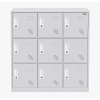 Locker Metálico 9 Puertas COMPACT