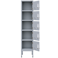 Locker Metálico 5 Puertas VERTICAL