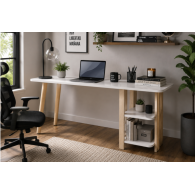 Escritorio de computadora y oficina Jasminum