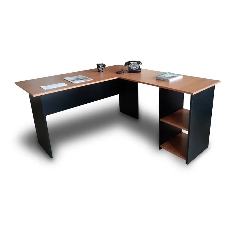 Escritorio Bachiller En Escuadra 140×150 Repisas - Inicio - Muebles de oficina de alta calidad al mejor precio 