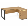 Escritorio Ejecutivo para oficina mueble BLACK EDGE