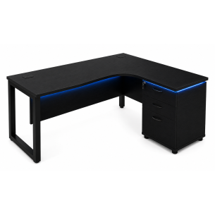 Escritorio Ejecutivo para oficina mueble BLACK EDGE