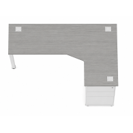 Escritorio Ejecutivo Commerce II con Pedestal Alto