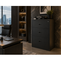 Archivero muebles para oficina Lateral Contra Incendios de 3 Cajones