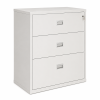 Archivero para oficina mueble Lateral Contra Incendios Blanco de 3 Cajones