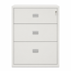 Archivero para oficina mueble Lateral Contra Incendios Blanco de 3 Cajones