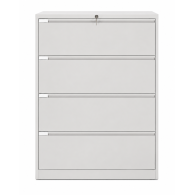 Archivero de oficina Lateral Contra Incendios con Sistema de Seguridad – 4 Cajones