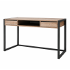 Hermoso escritorio de computadora de diseñador para hogar/oficina de madera