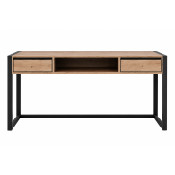 Hermoso escritorio de computadora de diseñador para hogar/oficina de madera