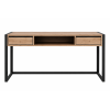 Hermoso escritorio de computadora de diseñador para hogar/oficina de madera