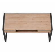 Hermoso escritorio de computadora de diseñador para hogar/oficina de madera