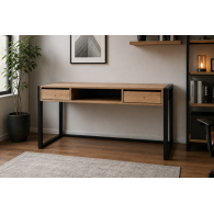 Hermoso escritorio de computadora de diseñador para hogar/oficina de madera