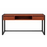 Hermoso escritorio de computadora de diseñador para hogar/oficina de madera