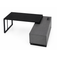 Escritorio Black Elegance | Evolution Muebles de Oficina